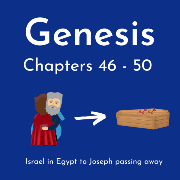 Genesis Book Bundle 6, chapters 46-50: Foundational Visual Bible